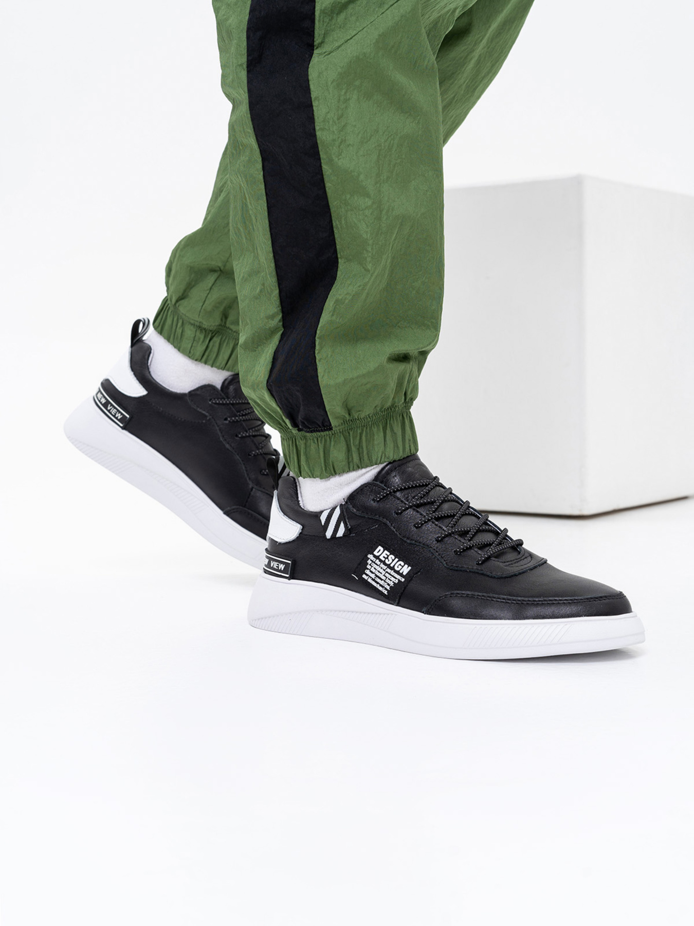 Кеды низкие ISSA Plus модель GOB2-191_black Фото