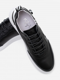 Кеды низкие ISSA Plus модель GOB2-191_black Фото