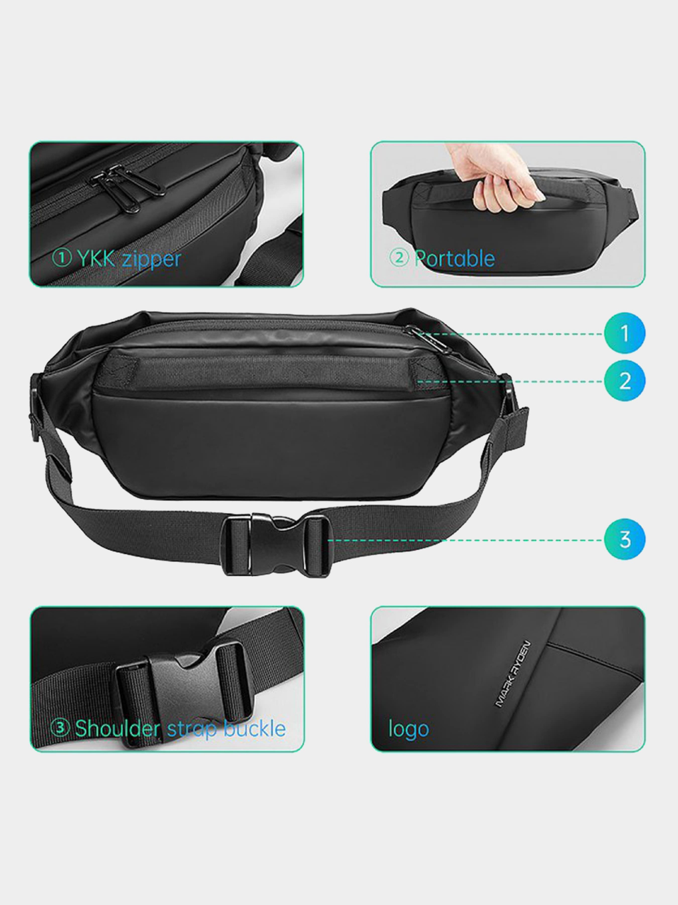 Поясная сумка Mark Ryden модель markrydenmr7786 Фото