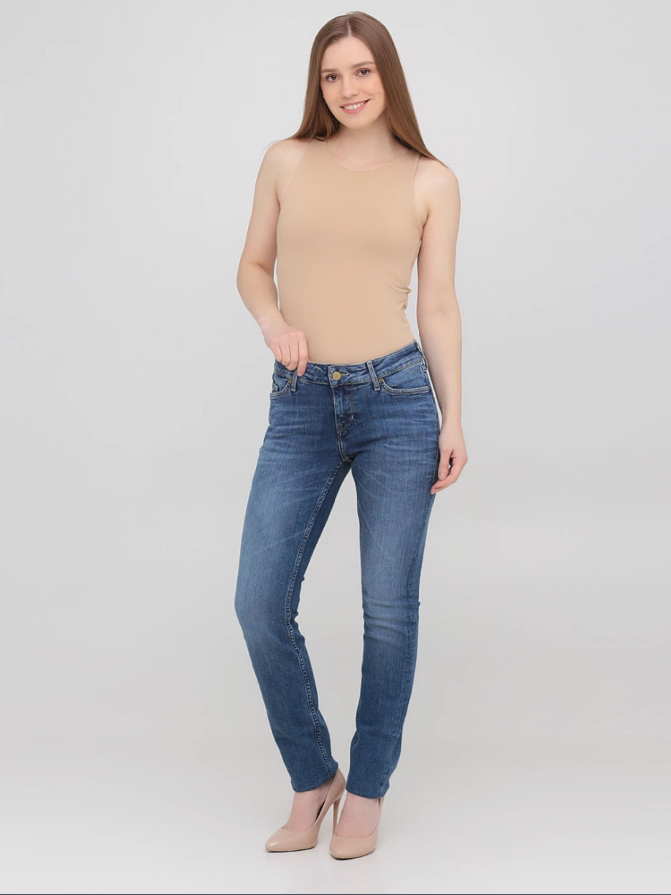 Зауженные джинсы Mustang Jeans модель 1000429 Фото