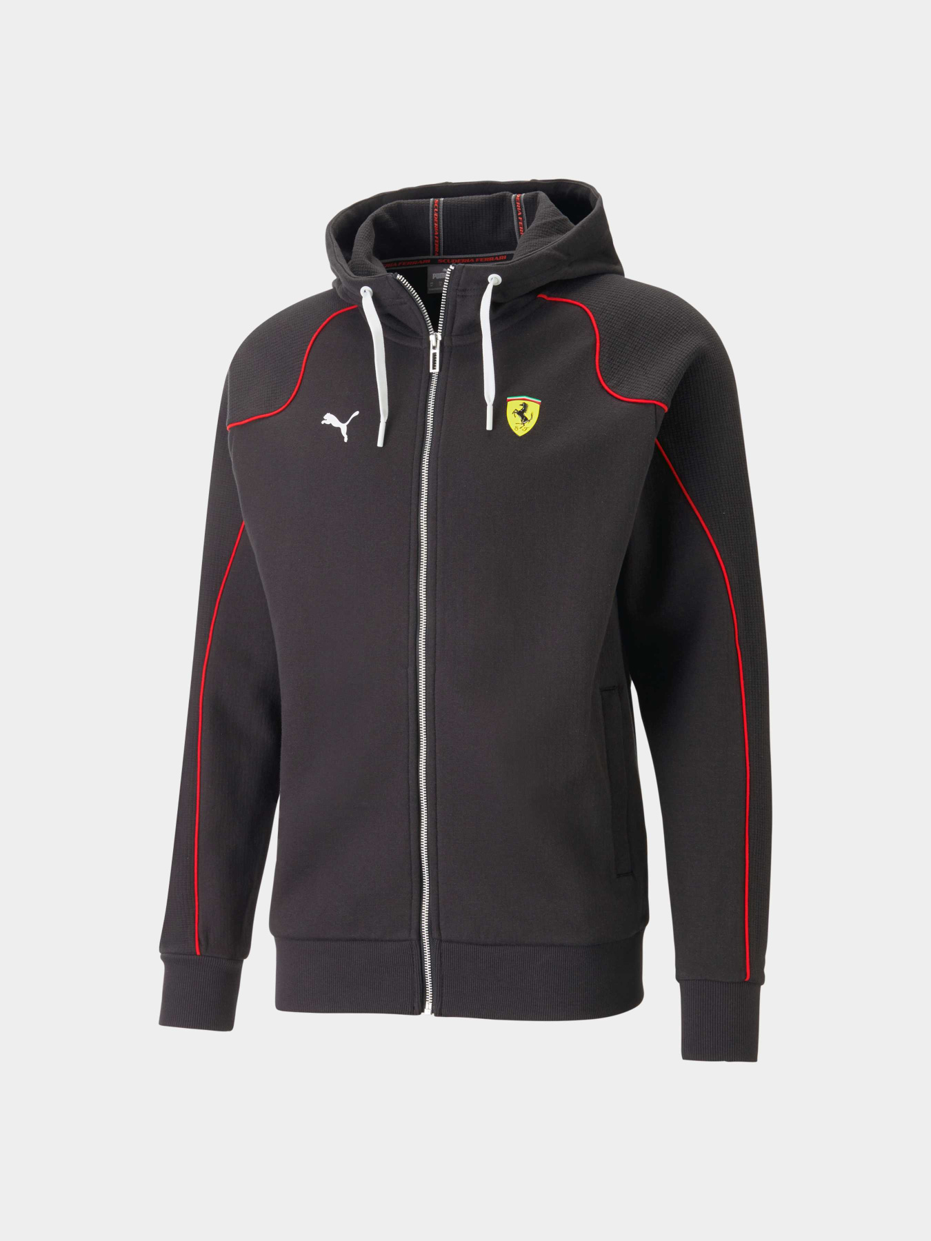 Кофта спортивная PUMA Ferrari Race Hooded Swt Jkt модель 538164 Фото