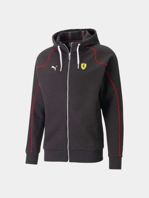 Спортивная кофта PUMA Ferrari Race Hooded Swt Jkt модель 538164 Фото