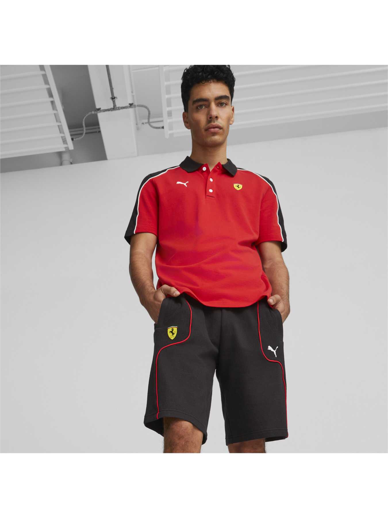 Шорти PUMA Ferrari Race Shorts модель 538167 Фото