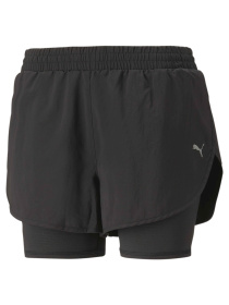 Шорты PUMA Run Fav Woven 2in1 Short W модель 523181 Фото