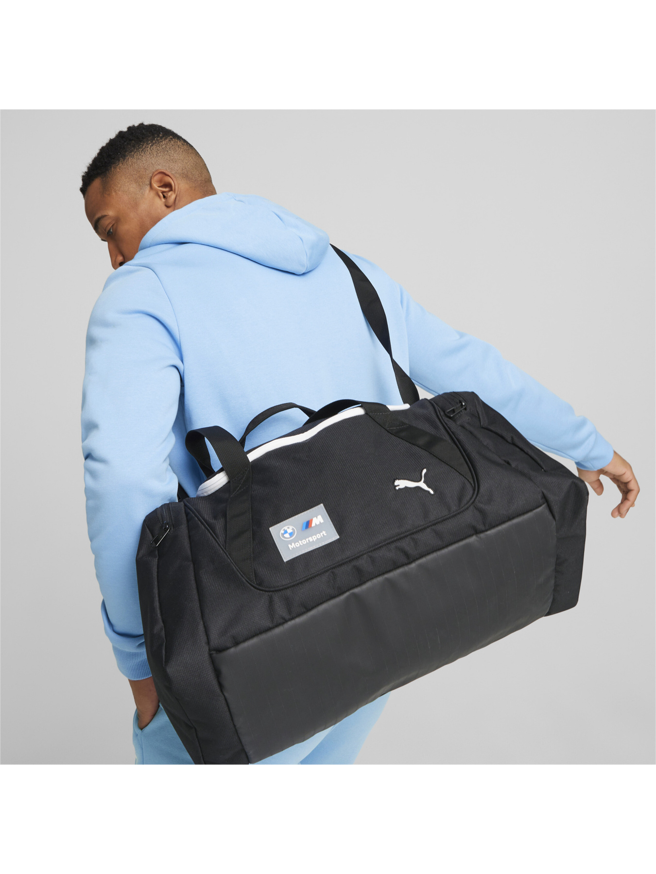 Дорожня сумка PUMA BMW MMS Duffle Bag модель 079596 Фото