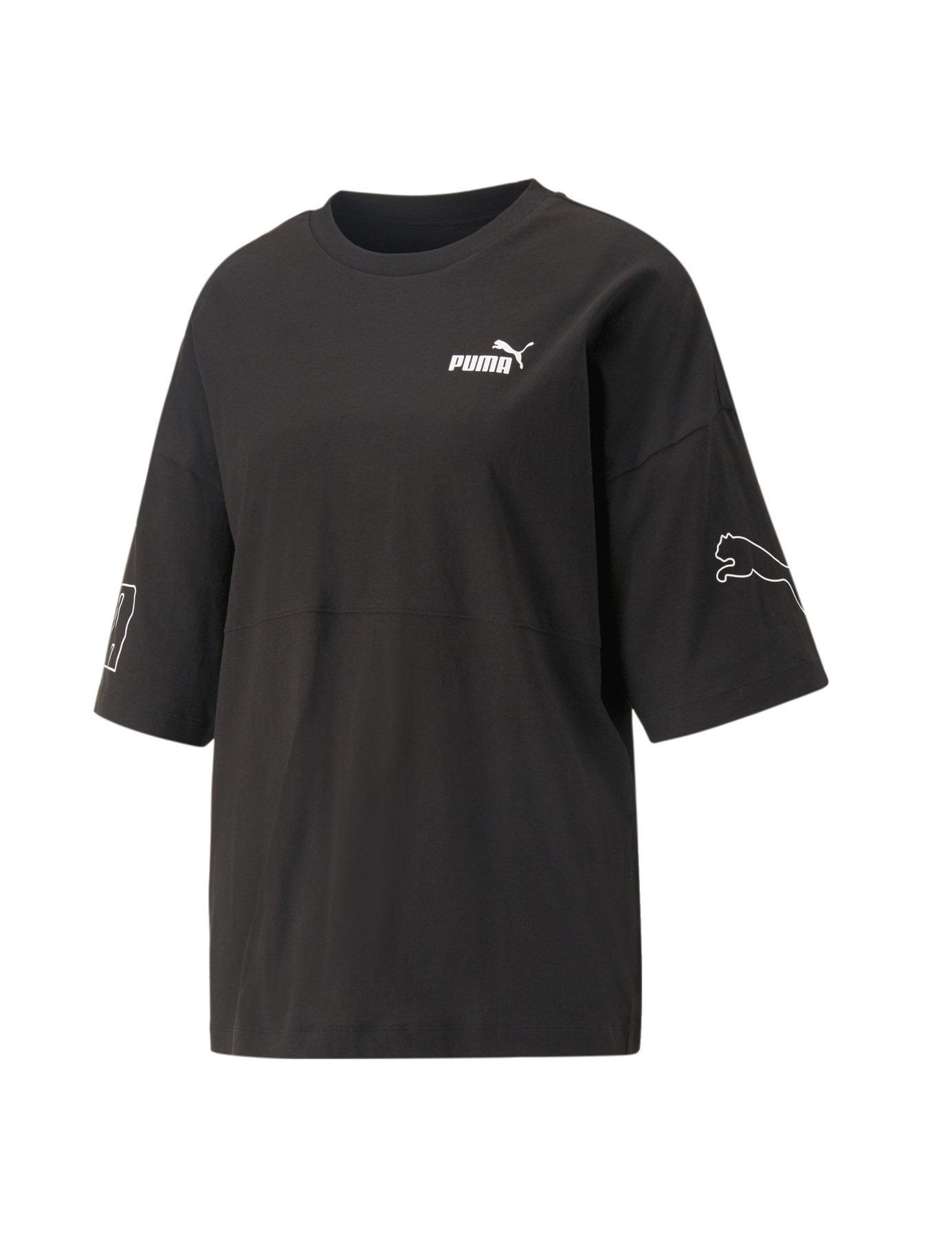 Футболка PUMA Power Colorblock Tee модель 673636 Фото