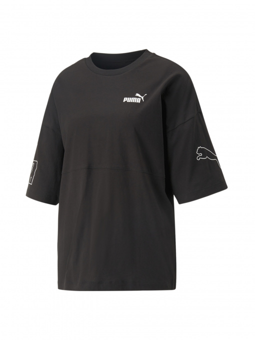 Футболка PUMA Power Colorblock Tee модель 673636 Фото