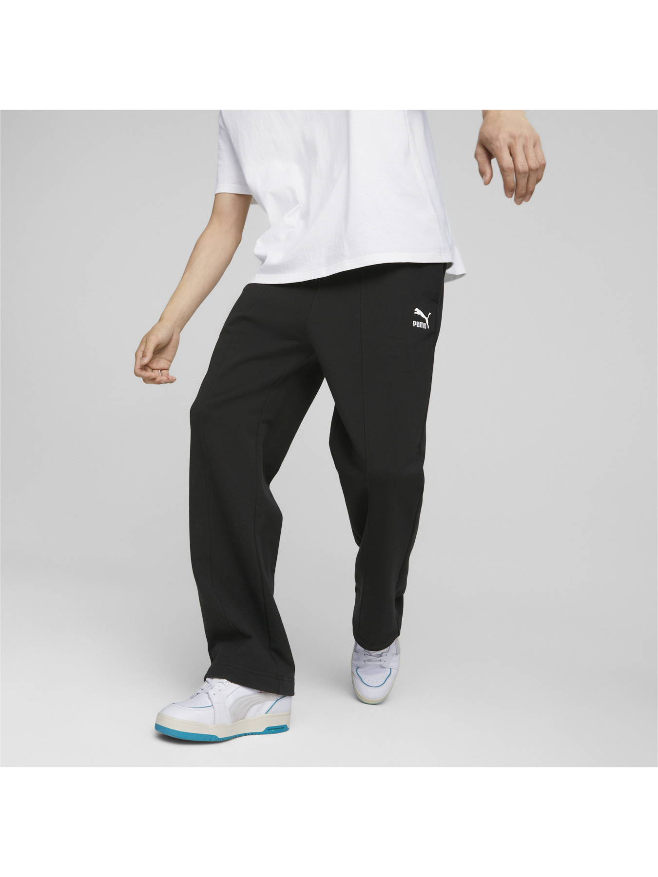Штаны спортивные PUMA Classics Straight Sweatpants модель 535604 Штаны спортивные PUMA Classics Straight Sweatpants модель 535604 Фото