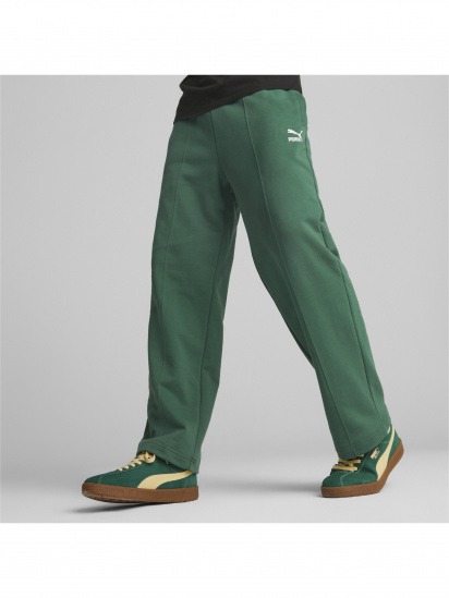 Штаны спортивные PUMA Classics Straight Sweatpants модель 535604 — фото 3 - INTERTOP