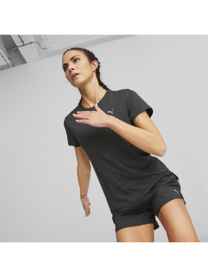 Футболка спортивна PUMA Run Favorite Heather Tee W модель 523168 — фото 3 - INTERTOP