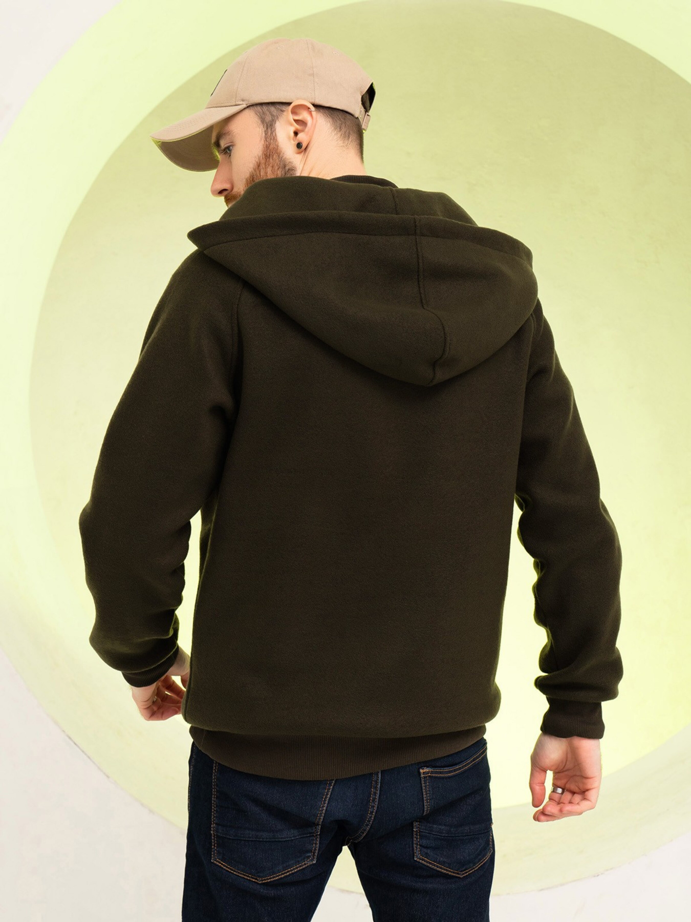 Худі ISSA Plus модель GN-516_khaki Фото