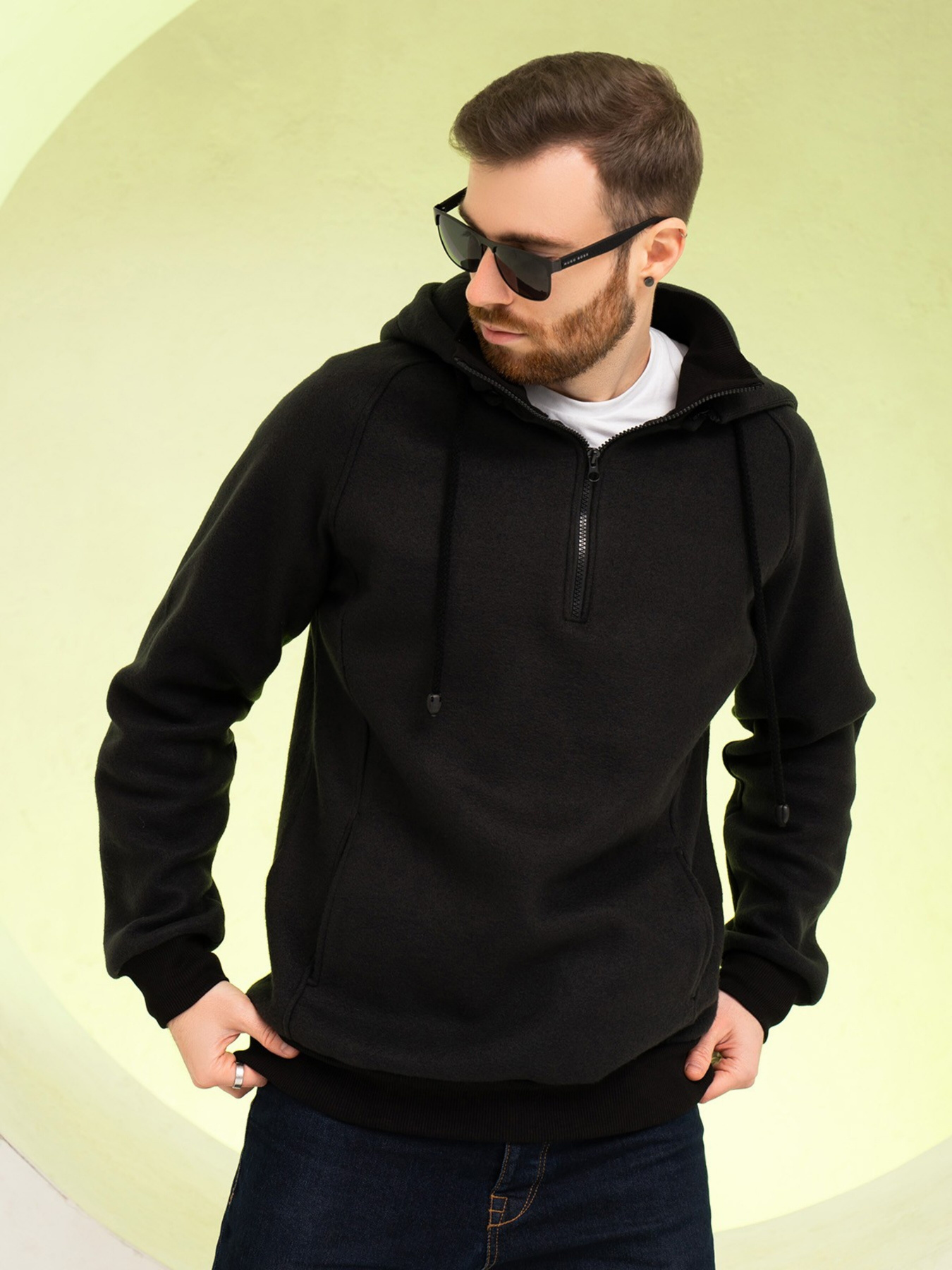 Худі ISSA Plus модель GN-516_black Фото