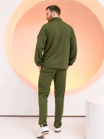 Спортивний костюм ISSA Plus модель GN-517_khaki Спортивний костюм ISSA Plus модель GN-517_khaki Фото