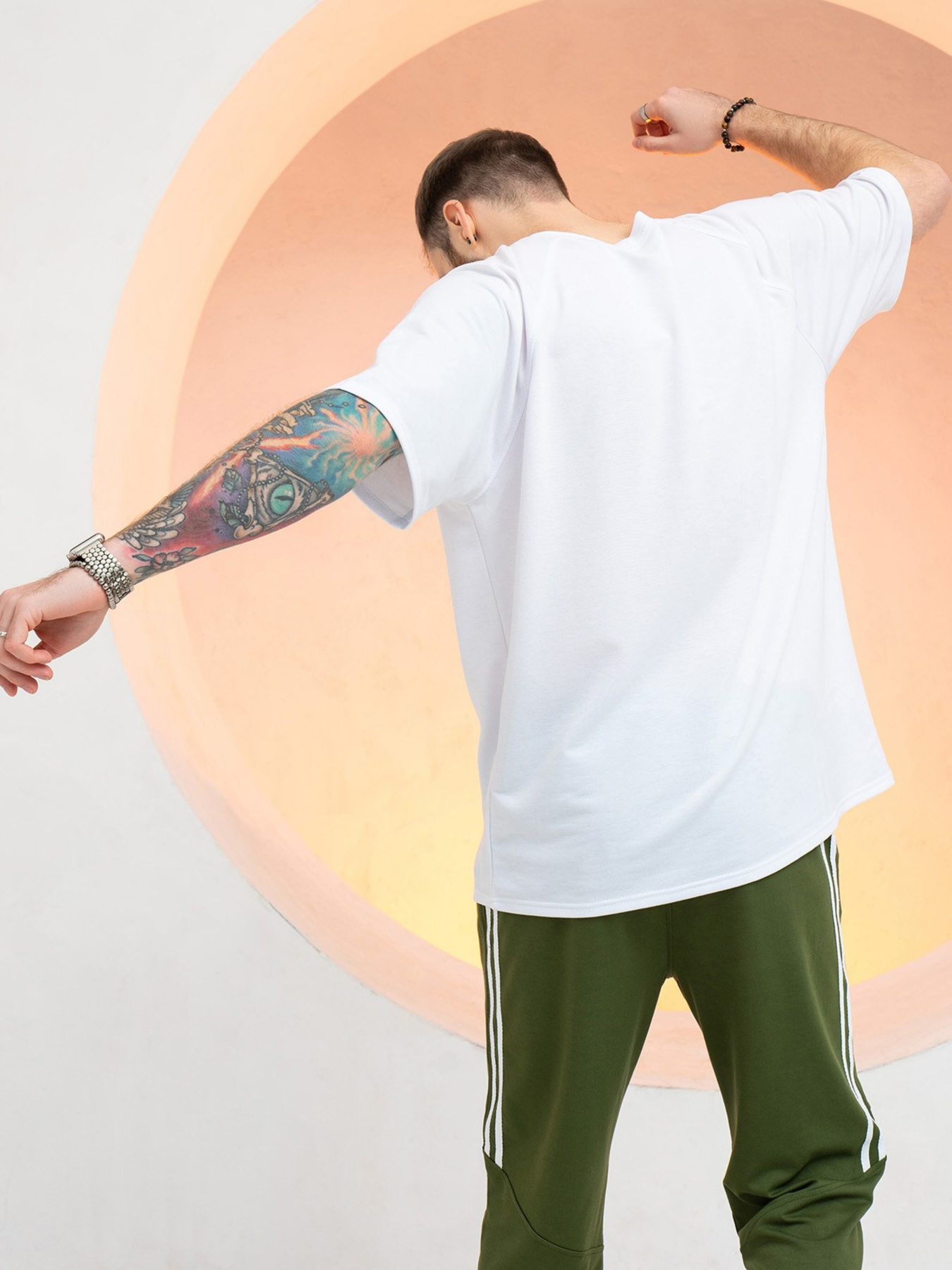 Футболка ISSA Plus модель GN-518_white Фото