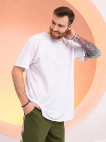 Футболка ISSA Plus модель GN-518_white Футболка ISSA Plus модель GN-518_white Фото