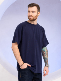 Футболка ISSA Plus модель GN-518_blue Фото