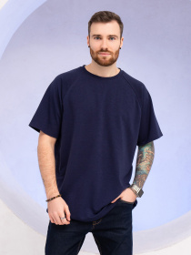 Футболка ISSA Plus модель GN-518_blue Фото