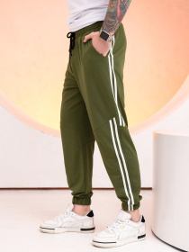 Штаны спортивные ISSA Plus модель GN-519_khaki Штаны спортивные ISSA Plus модель GN-519_khaki Фото