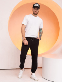 Штани спортивні ISSA Plus модель GN-519_black Фото