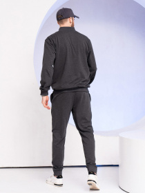 Спортивный костюм ISSA Plus модель GN-520_darkgray Фото