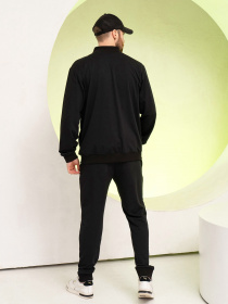 Спортивний костюм ISSA Plus модель GN-520_black Спортивний костюм ISSA Plus модель GN-520_black Фото