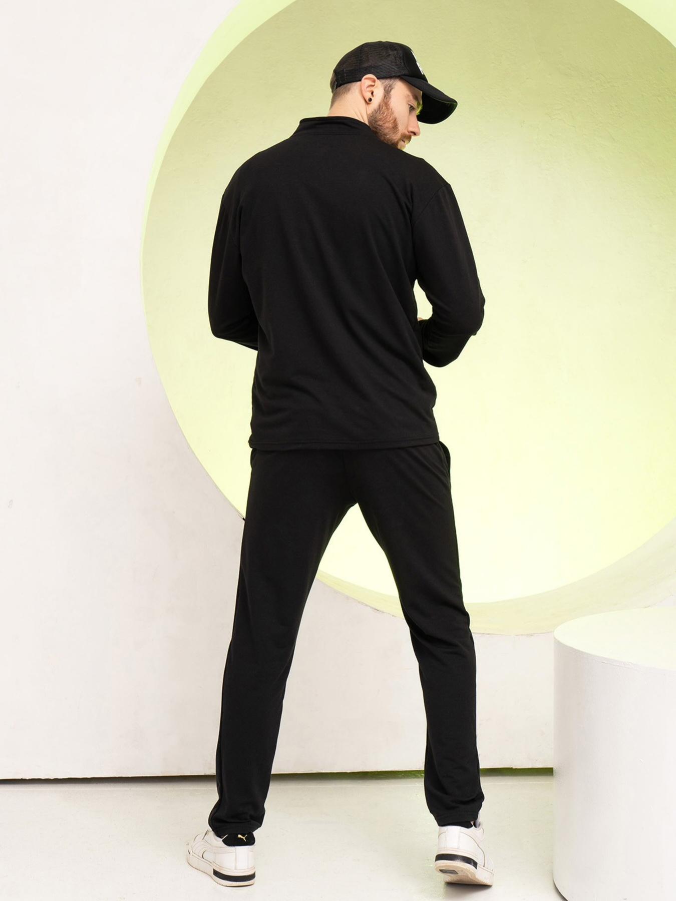 Спортивный костюм ISSA Plus модель GN-521_black Фото