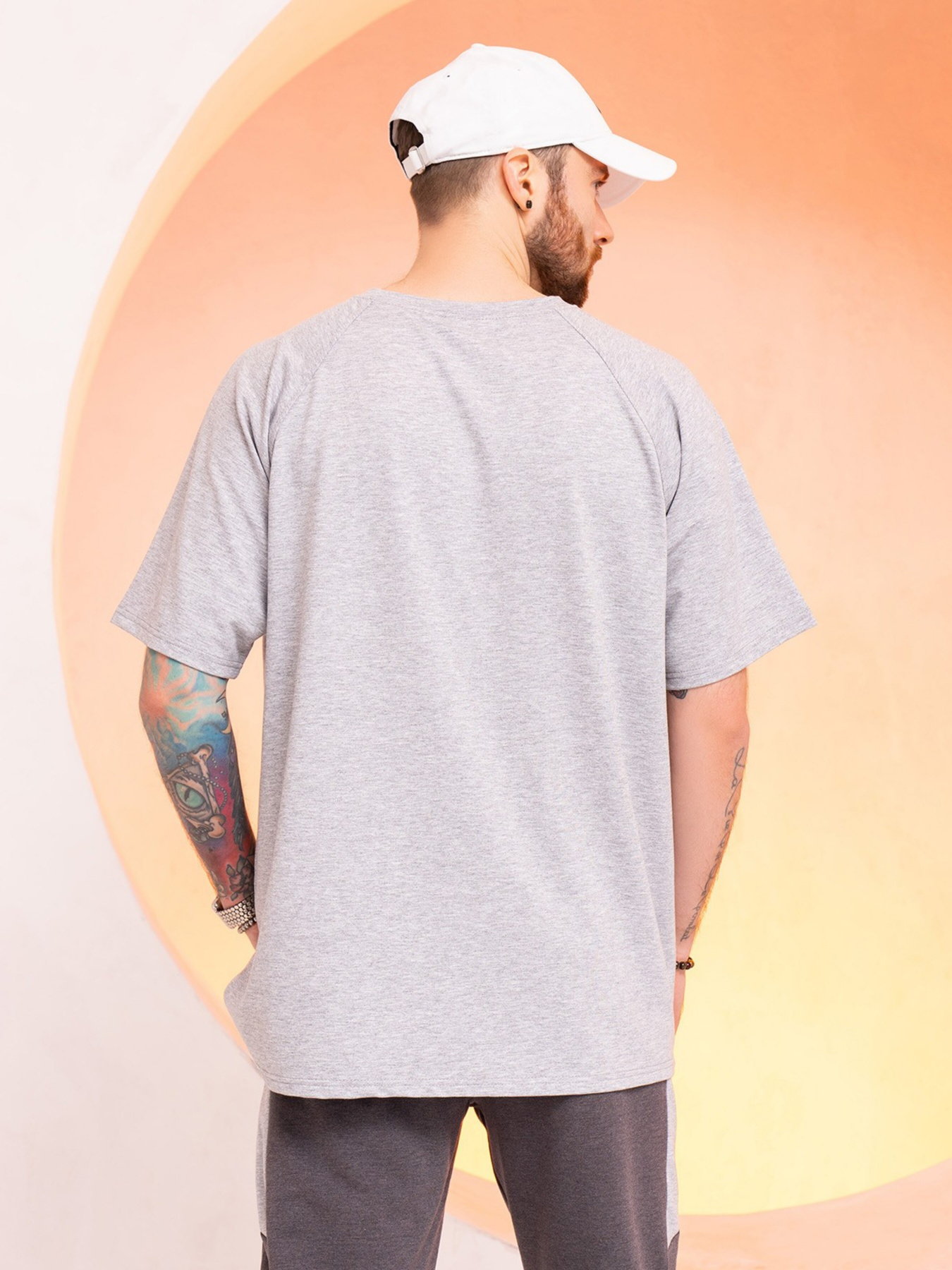 Футболка ISSA Plus модель GN-522_lightgray Фото