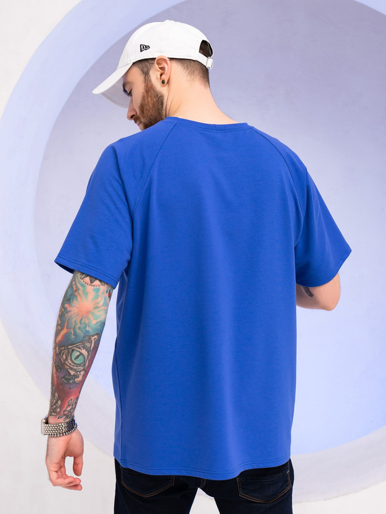 Футболка ISSA Plus модель GN-523_blue Фото