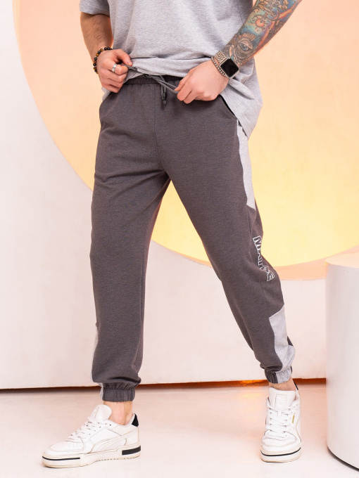 Штаны спортивные ISSA Plus модель GN-524_grey Фото