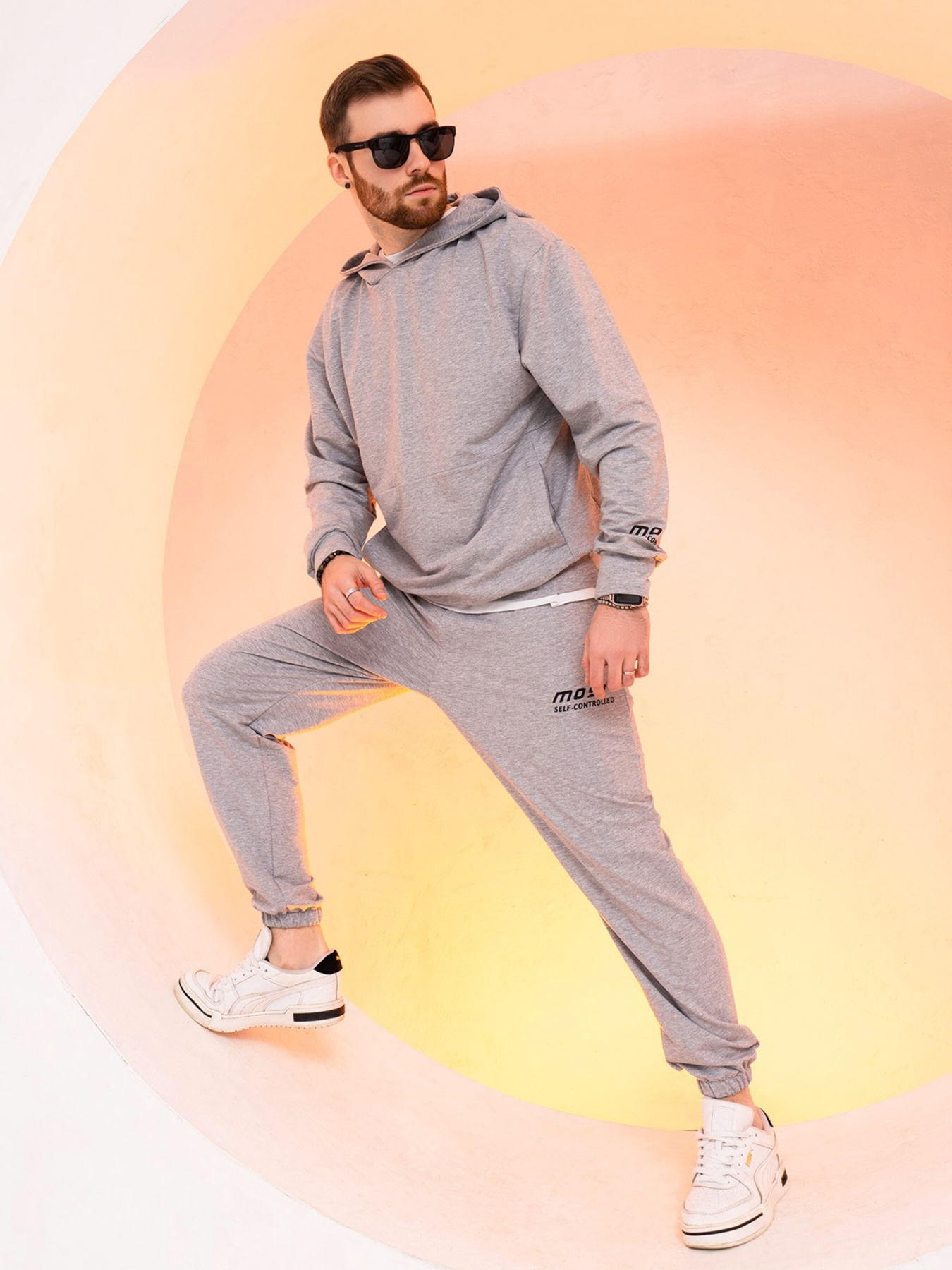 Спортивный костюм ISSA Plus модель GN-526_lightgray Фото