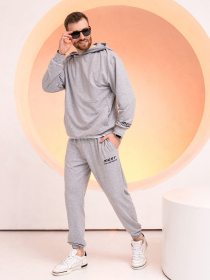 Спортивный костюм ISSA Plus модель GN-526_lightgray Фото