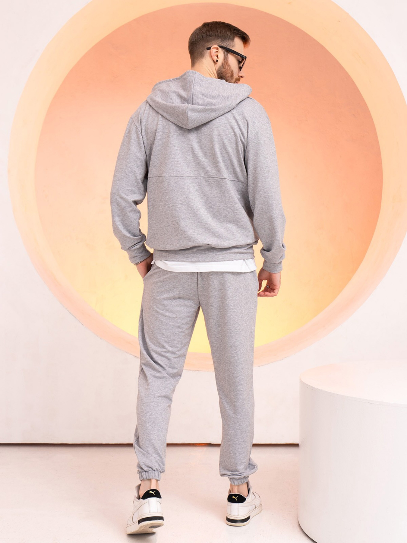 Спортивний костюм ISSA Plus модель GN-526_lightgray Спортивний костюм ISSA Plus модель GN-526_lightgray Фото