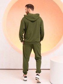 Спортивний костюм ISSA Plus модель GN-526_khaki Спортивний костюм ISSA Plus модель GN-526_khaki Фото