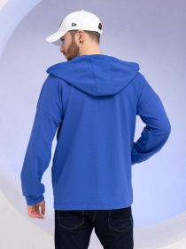 Кофта ISSA Plus модель GN-528_blue Кофта ISSA Plus модель GN-528_blue Фото