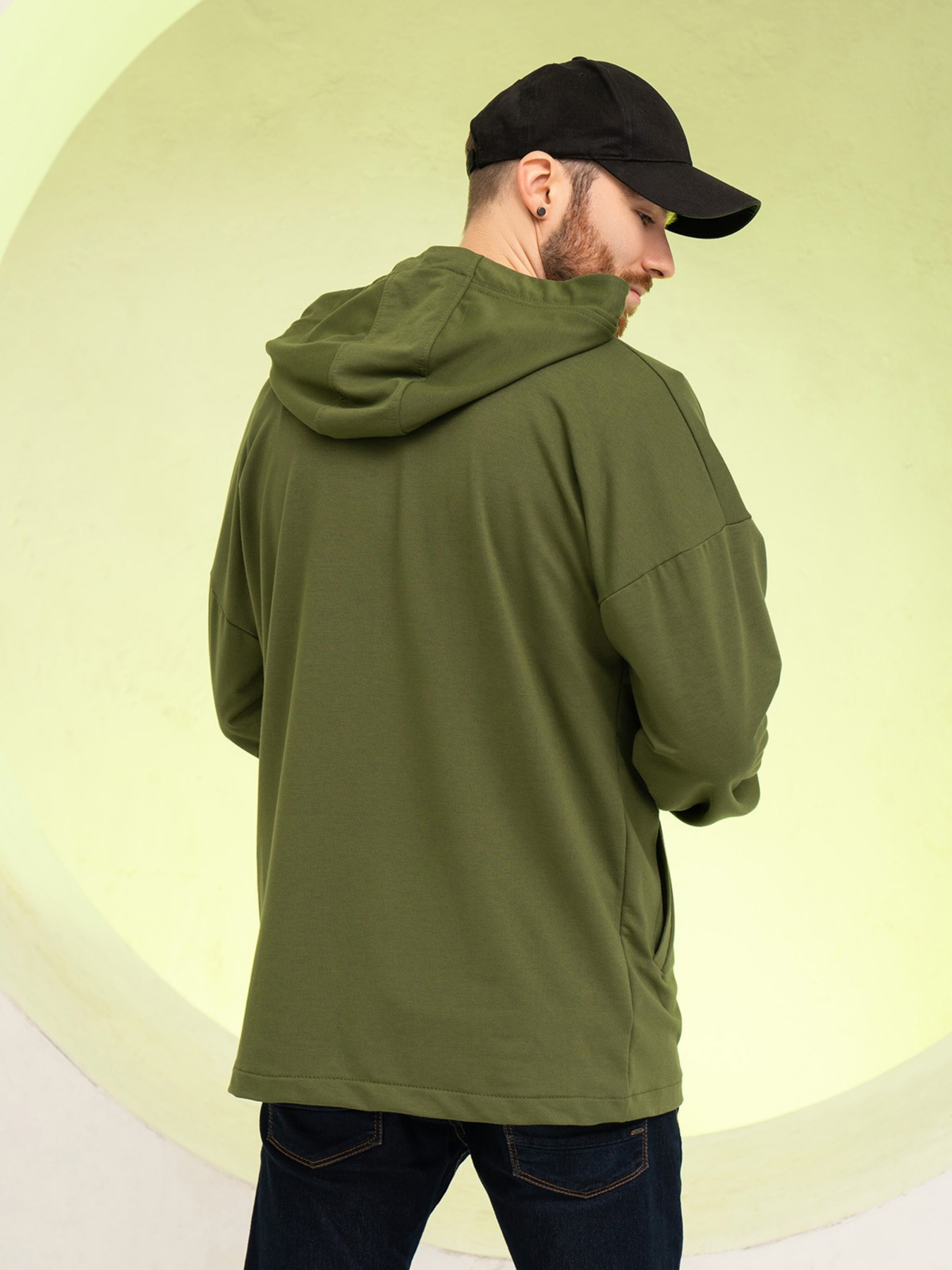 Кофта ISSA Plus модель GN-528_khaki Фото