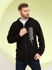 Кофта ISSA Plus модель GN-528_black Фото