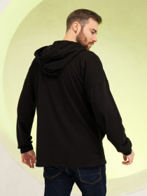 Кофта ISSA Plus модель GN-528_black Кофта ISSA Plus модель GN-528_black Фото