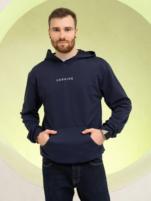 Худи ISSA Plus модель GN-529_blue Фото