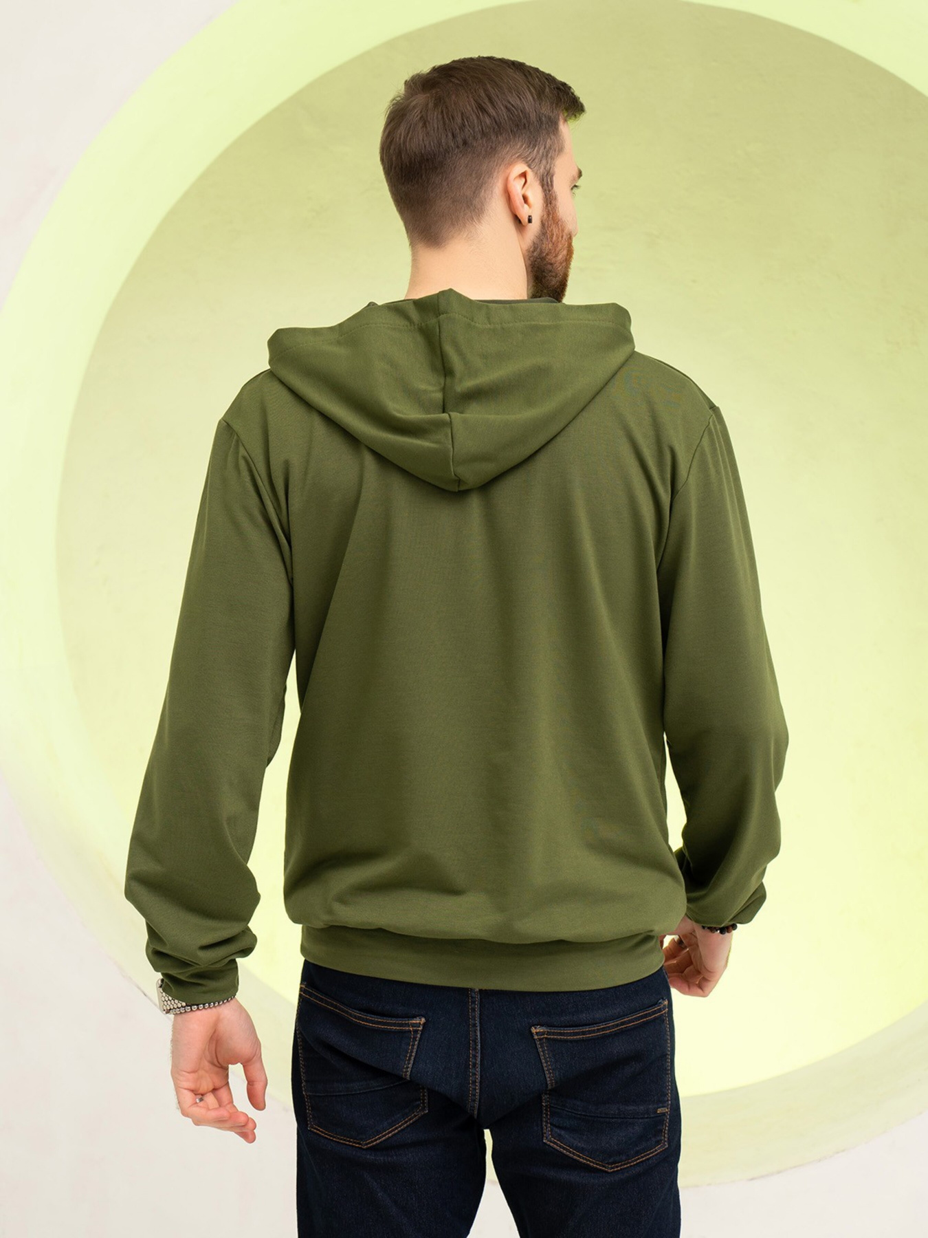 Худі ISSA Plus модель GN-529_khaki Фото