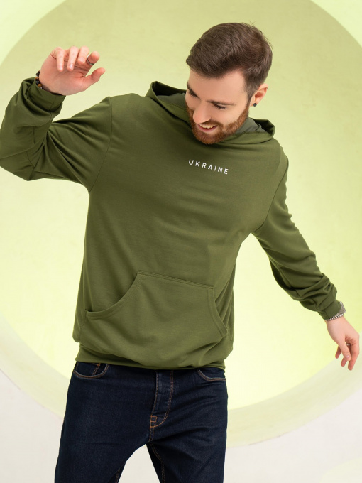 Худі ISSA Plus модель GN-529_khaki Фото