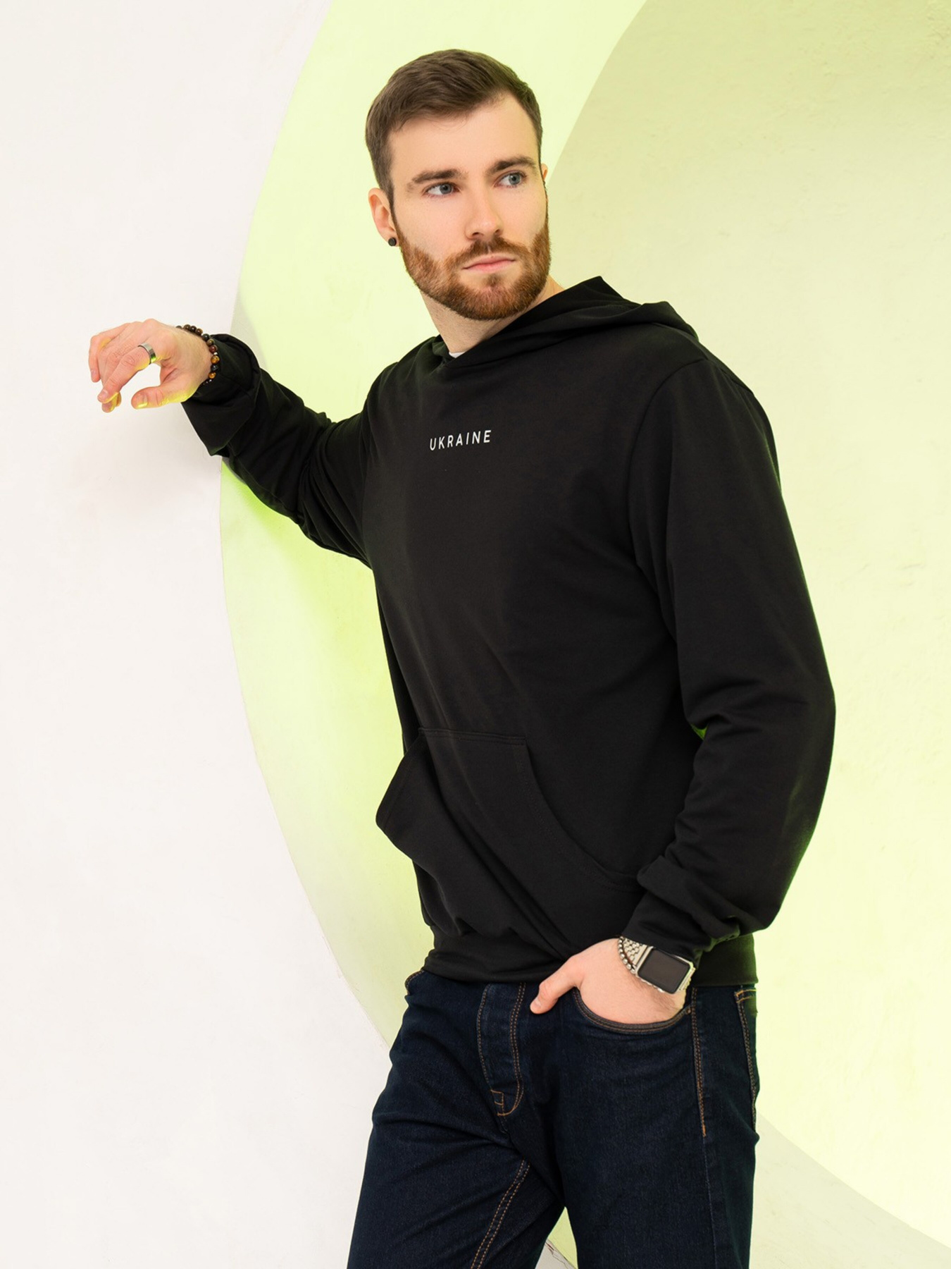 Худі ISSA Plus модель GN-529_black Фото