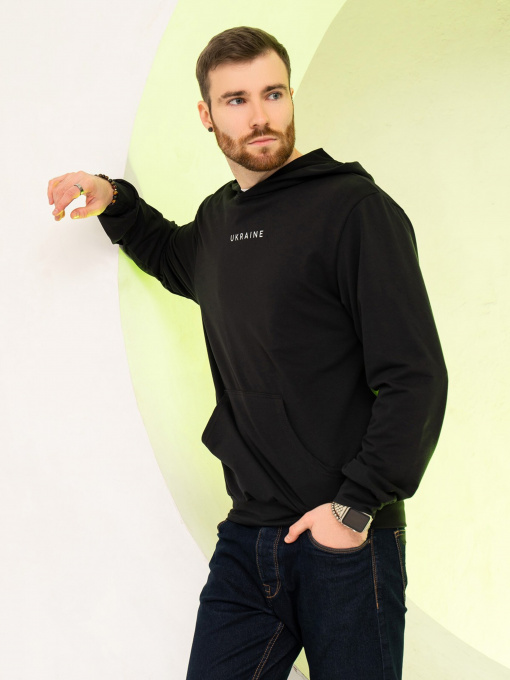 Худі ISSA Plus модель GN-529_black Фото