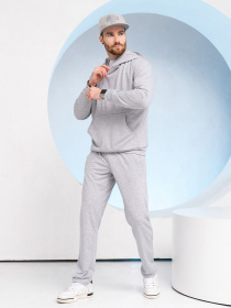 Спортивный костюм ISSA Plus модель GN-530_lightgray Фото