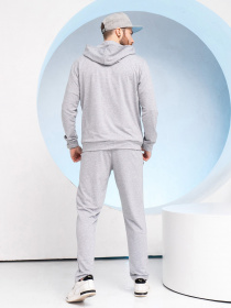Спортивний костюм ISSA Plus модель GN-530_lightgray Спортивний костюм ISSA Plus модель GN-530_lightgray Фото