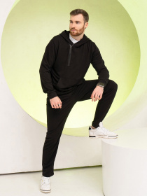 Спортивный костюм ISSA Plus модель GN-530_black Фото