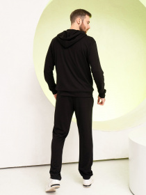 Спортивний костюм ISSA Plus модель GN-530_black Спортивний костюм ISSA Plus модель GN-530_black Фото