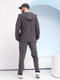 Спортивний костюм ISSA Plus модель GN-531_darkgray Спортивний костюм ISSA Plus модель GN-531_darkgray Фото