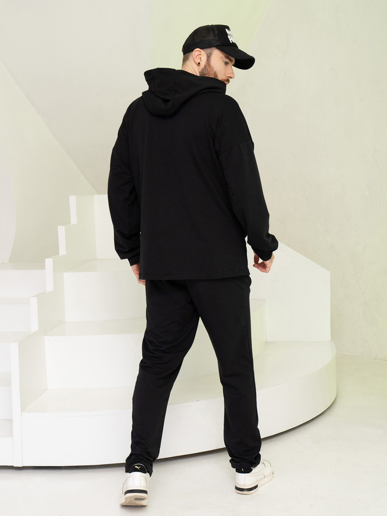 Спортивный костюм ISSA Plus модель GN-531_black Фото