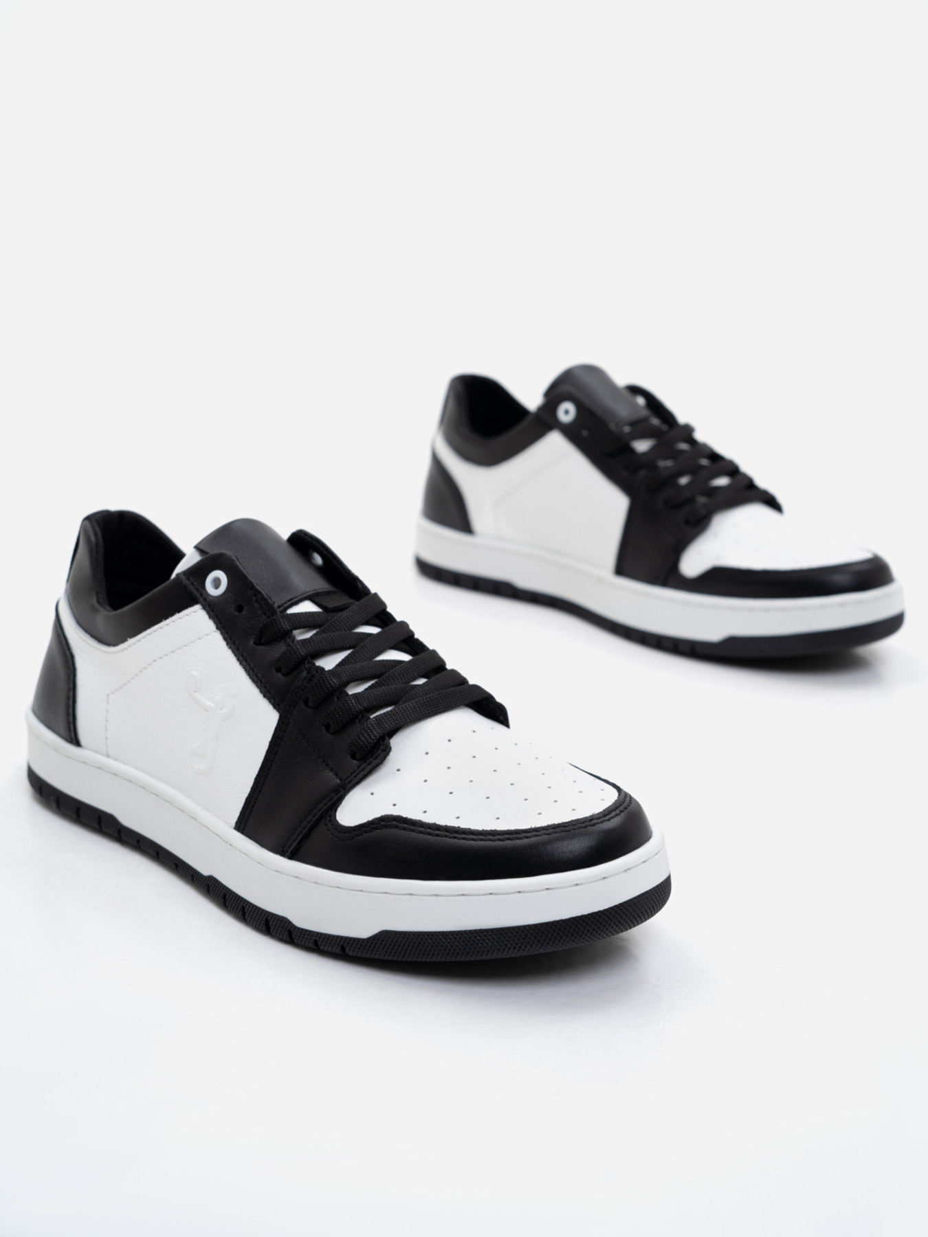 Кеды низкие ISSA Plus модель GOB2-202_whiteblack Фото