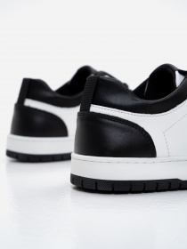 Кеди низькі ISSA Plus модель GOB2-202_whiteblack Фото